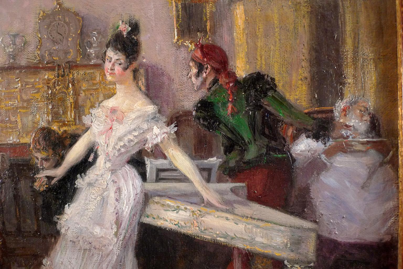 JOSÉ VILLEGAS CORDERO
Spanisch, 1844 - 1921
DER BARBIER VON SEVILLA
signiert & datiert 