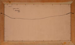 JOSE VIVES-ATSARA FRAME: 40 x 68 "PAISAJE DE TEXAS"  BLUEBONNET LANDSCAPE 1960