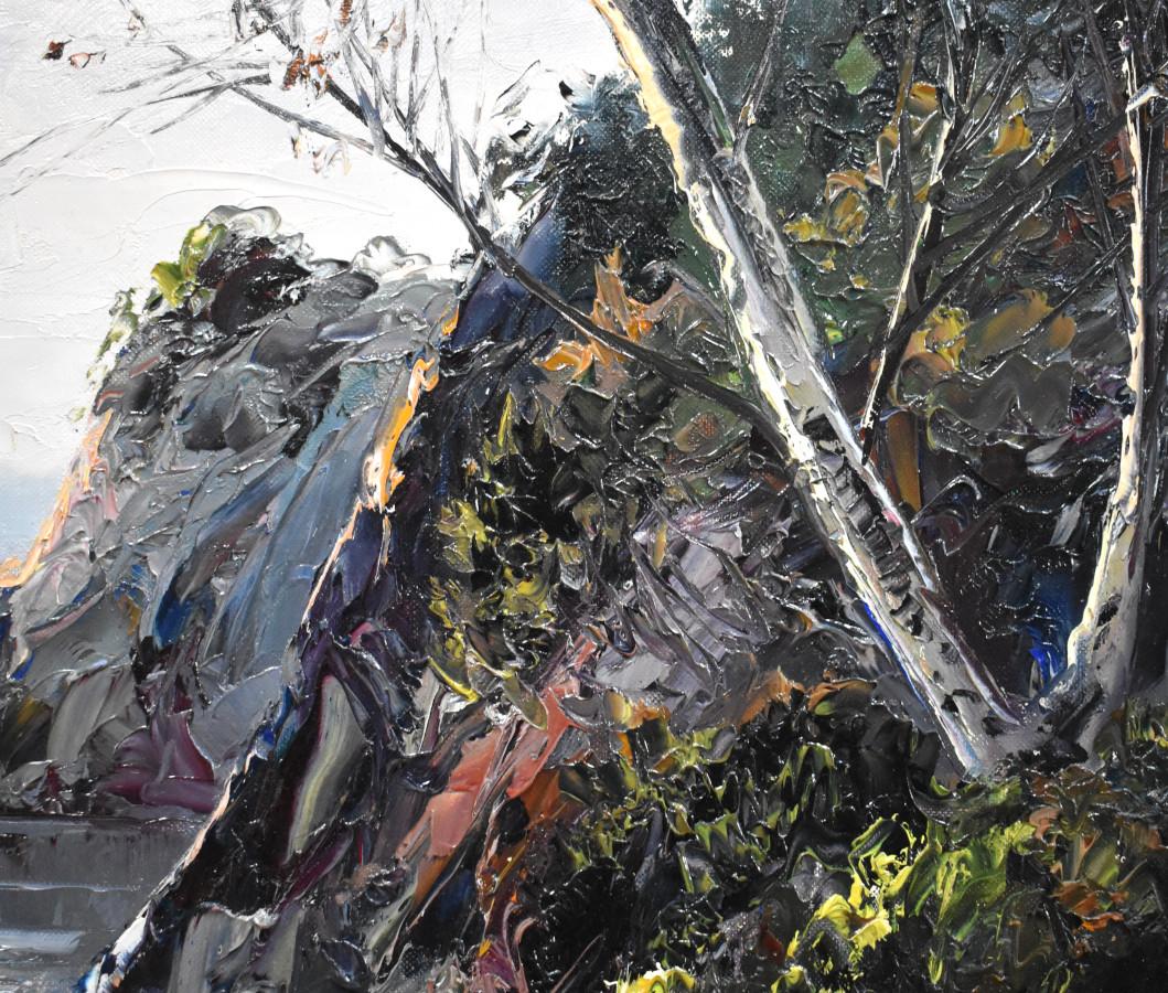 Jose Vives-Atsara
(1919-2004)
Artista di San Antonio
Dimensioni immagine: 24 x 30
Dimensioni telaio: 33 x 38,75
Medium: Olio su pannello applicato con la spatola
