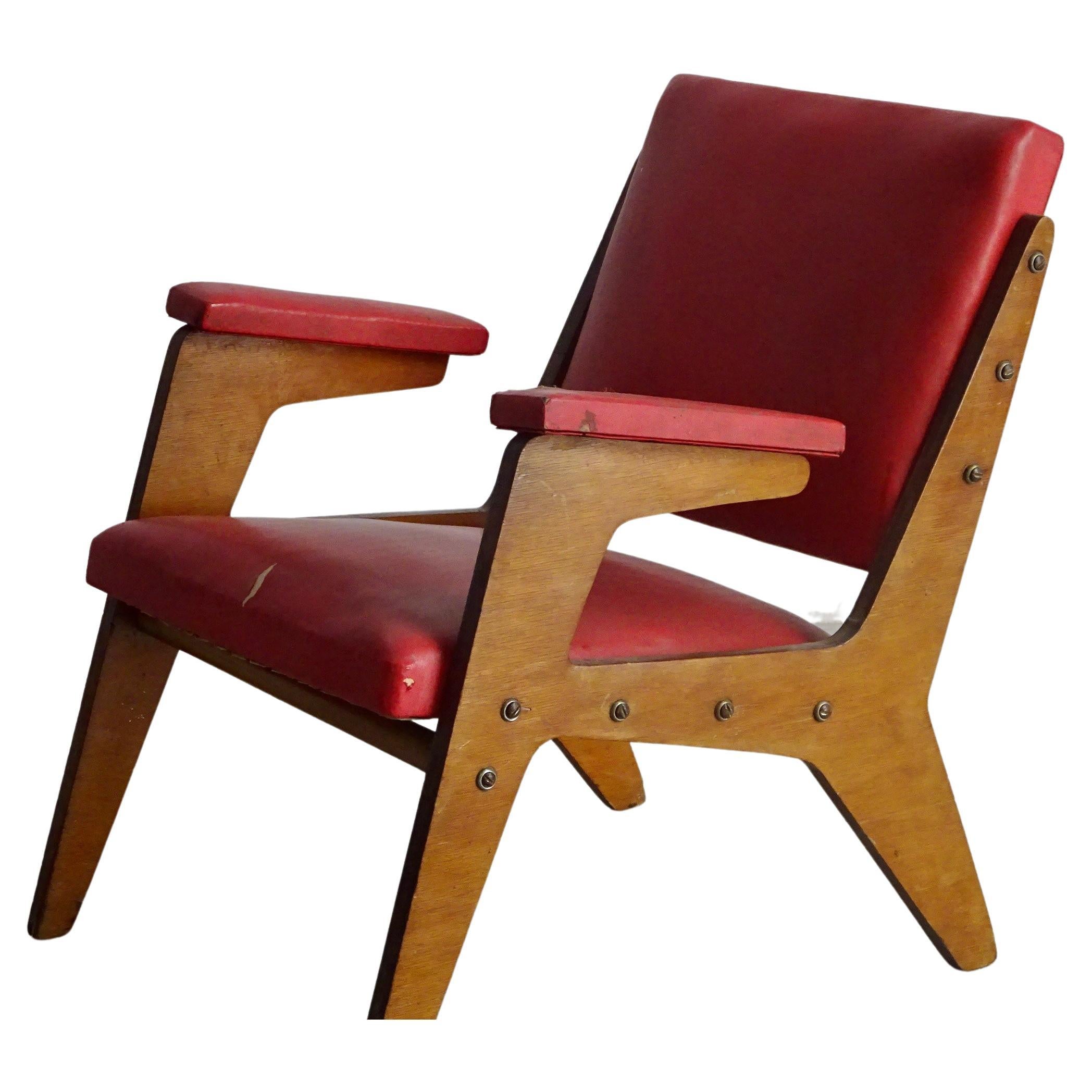 José Zanine Caldas armchair. "Móveis Artísticos Z", 1950s.
