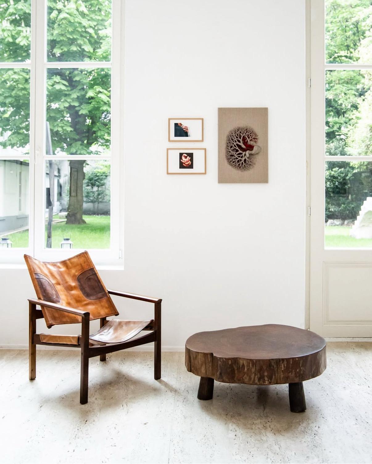 José Zanine Caldas (attributed). Center Table. Hardwood Vinhatico. c. 1970 In Excellent Condition For Sale In PARIS, FR