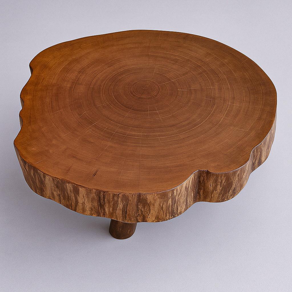 Mid-Century Modern José Zanine Caldas. Coffee table (unique piece), c. 1970 For Sale