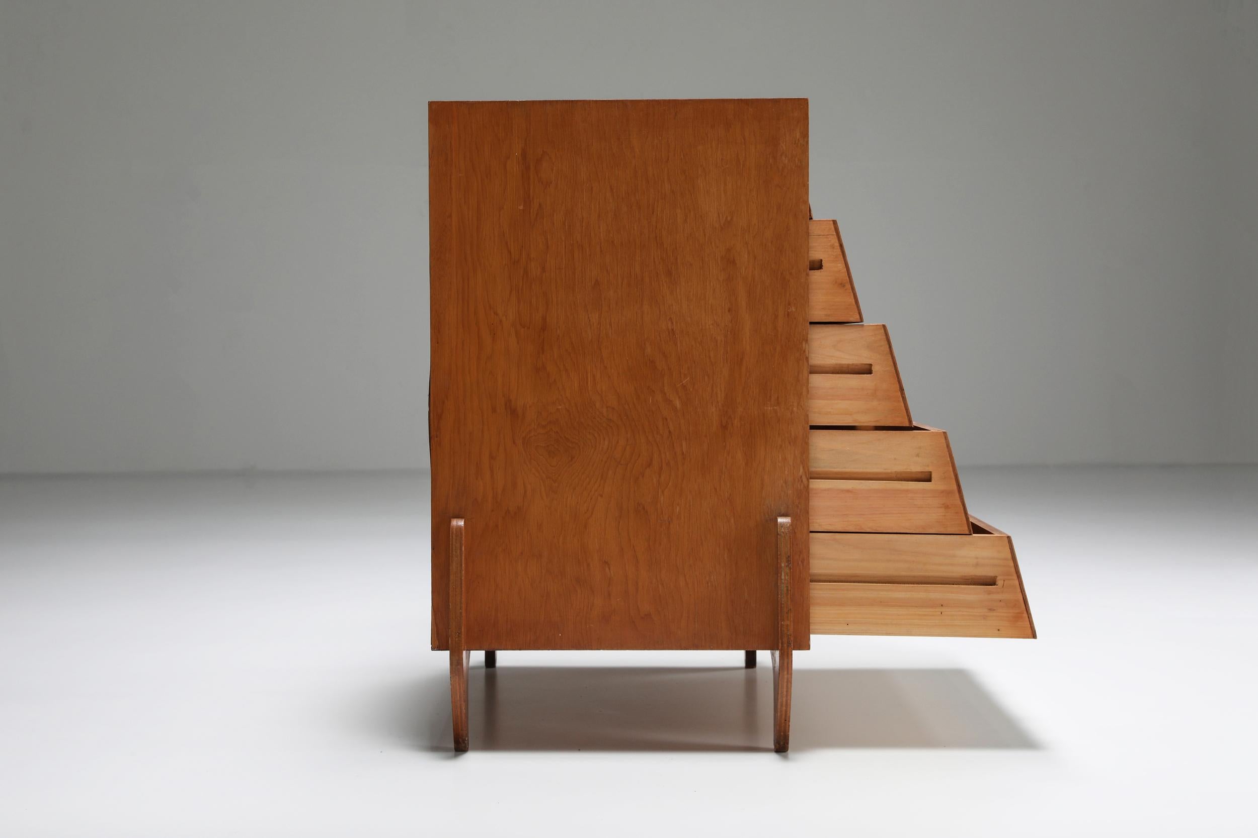 Jose Zanine Caldas Commode, Brazilian Design, 1970s In Good Condition For Sale In Antwerp, BE
