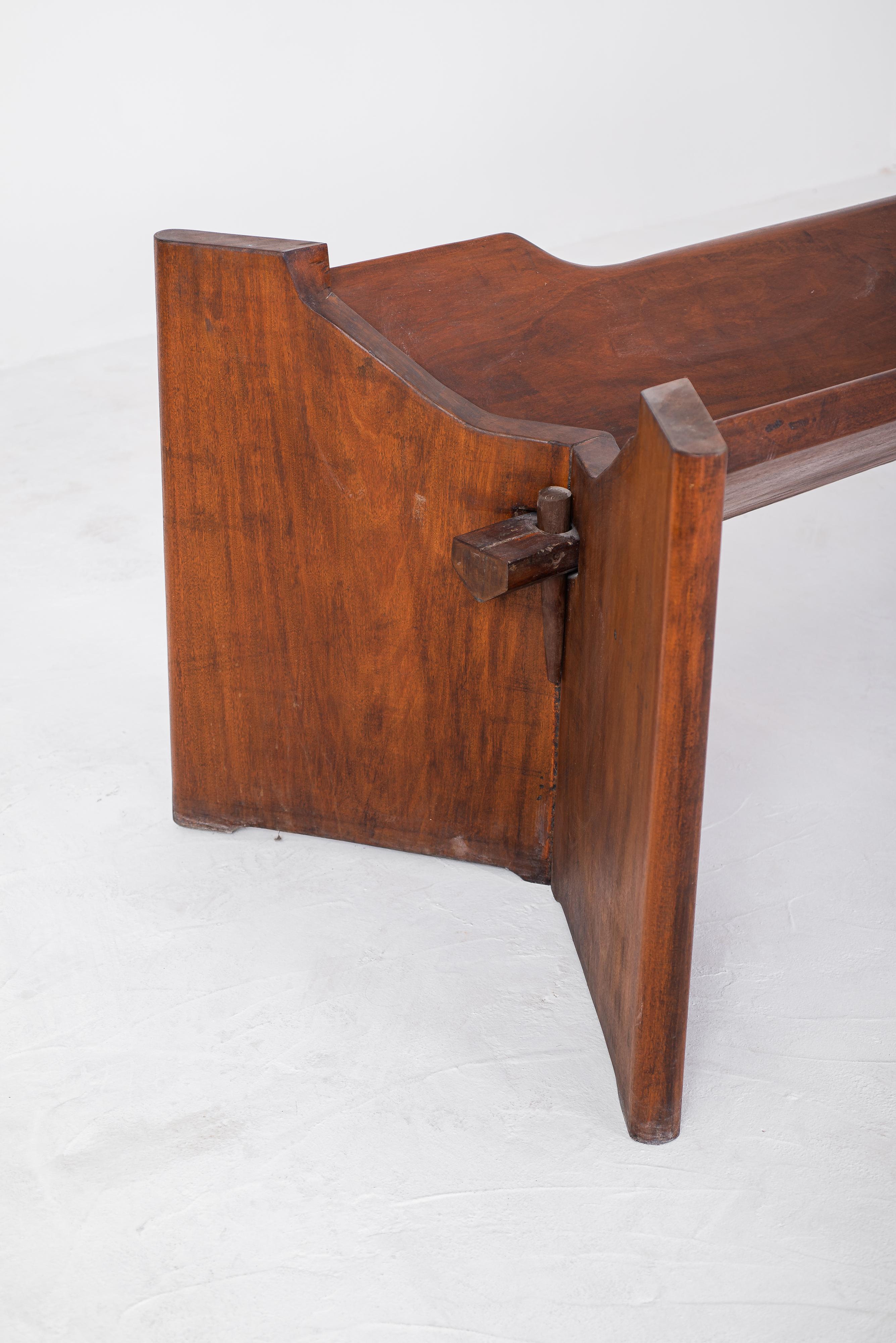 Mid-Century Modern José Zanine Caldas, Dining Table, 1979 For Sale