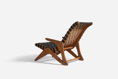 José Zanine Caldas, Lounge Chair Imbuia Plywood Leather Mòveis Artísticos Z 1949