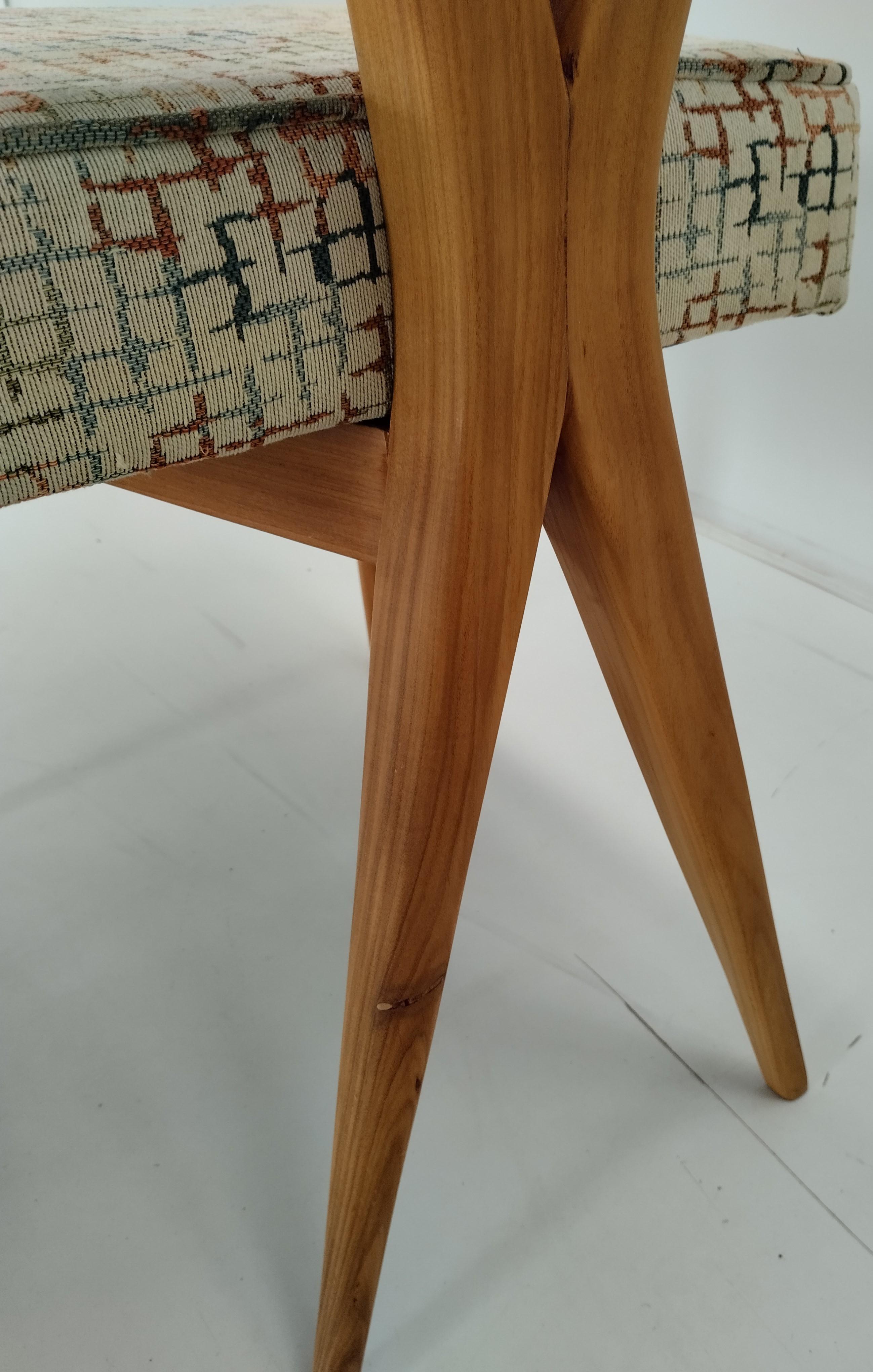 Brazilian José Zanine Caldas  - MÓVEIS ARTÍSTICOS Z Chair, Brazil, 1960s For Sale