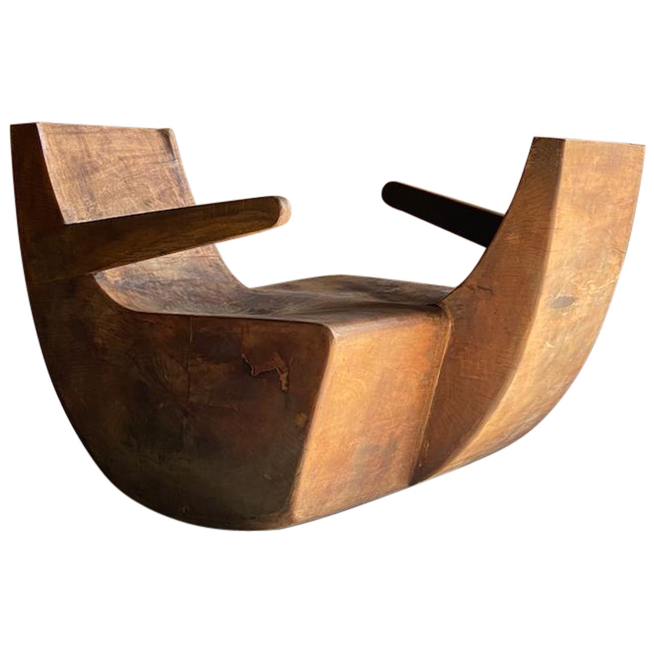 José Zanine Caldas ‘Namoradeira’ Tête-à-tête Rocker Brazil, circa 1980