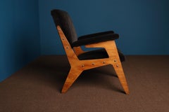 José Zanine Caldas Rare “H” Armchair for Móveis Artísticos Z, Brazil, 1949