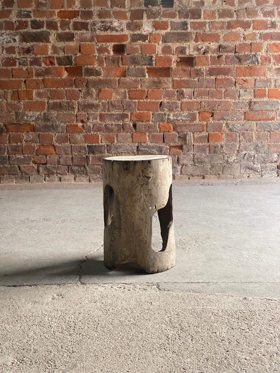 Late 20th Century José Zanine Caldas Stool Brazil, 1977