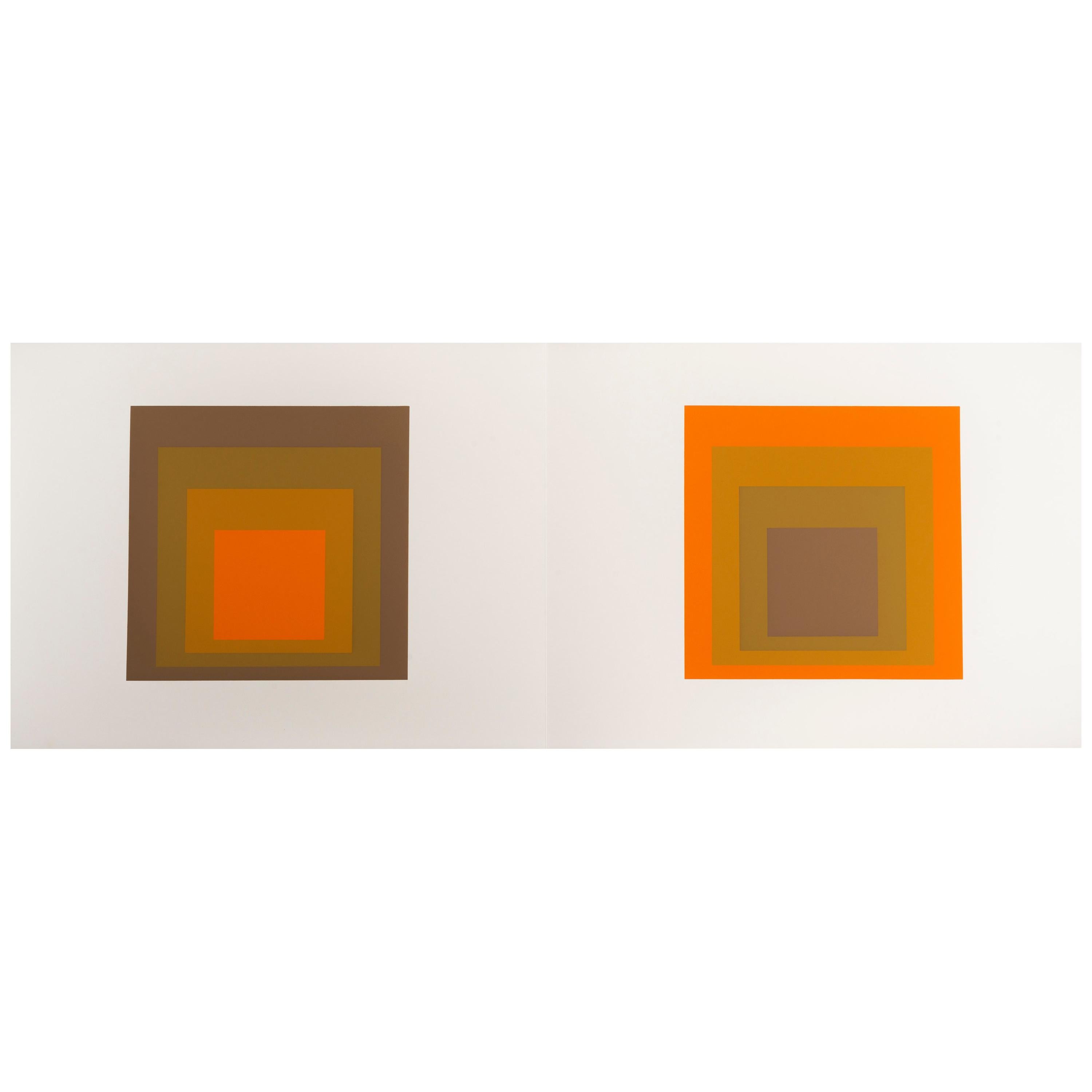 Josef Albers "Formulation : Articulation" Portfolio II, Folder 19 For Sale