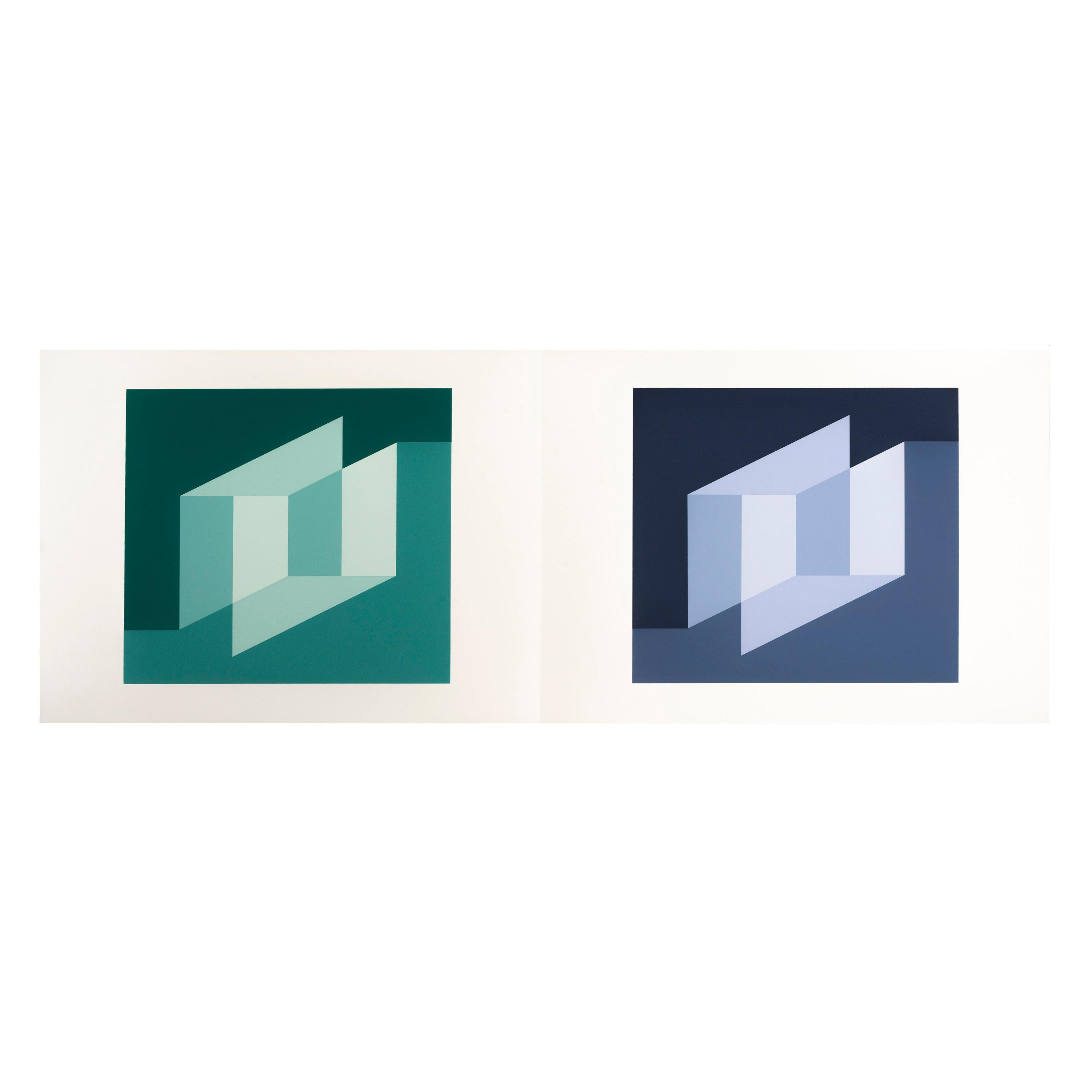 Josef Albers "Formulazione: articolazione" Portafoglio II, Cartella 25