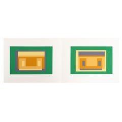 Josef Albers "Formulazione: articolazione" Portafoglio II, Cartella 29