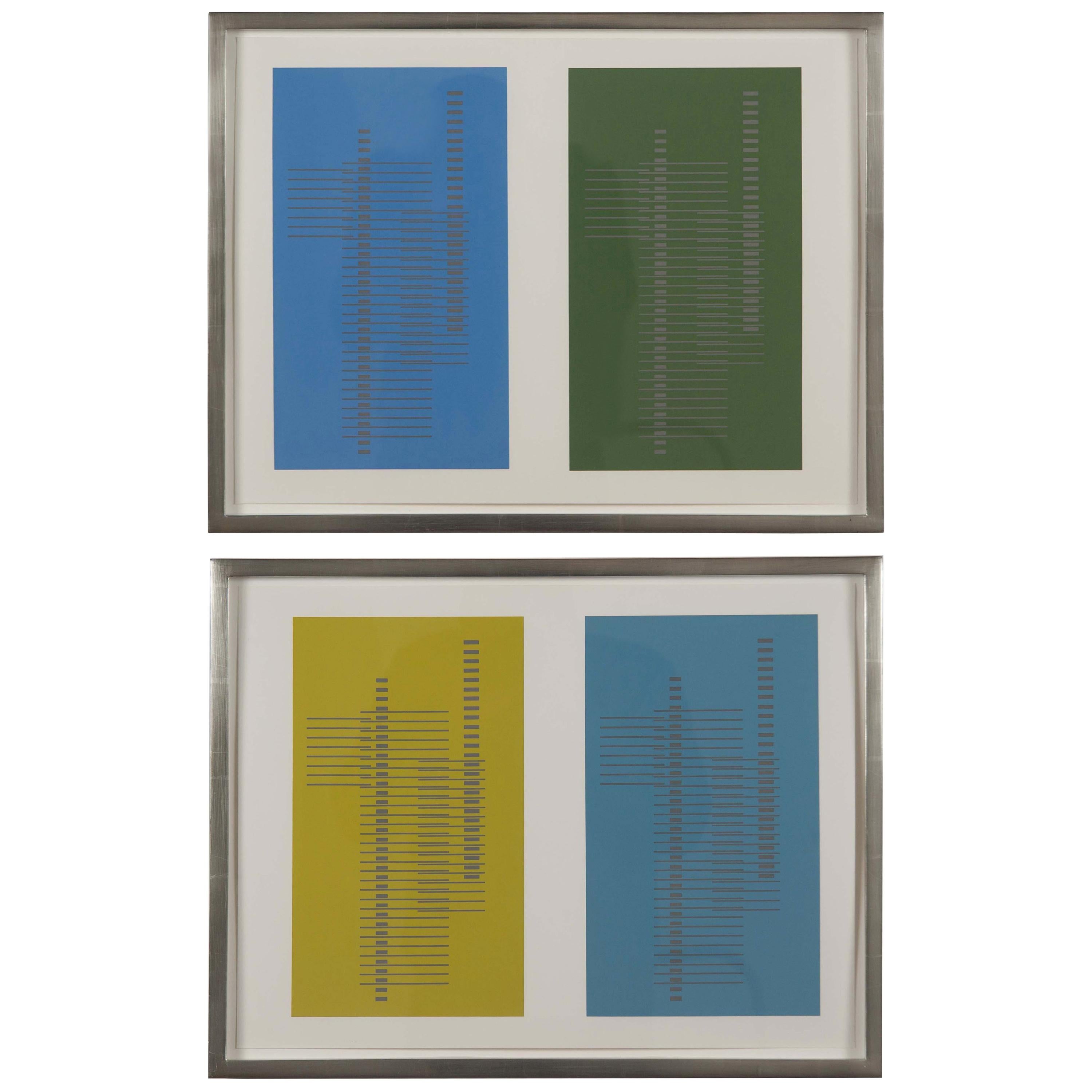 Josef Albers, from the Formulation Articulation Portfolio Priced Individually For Sale