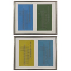 Retro Josef Albers, from the Formulation Articulation Portfolio Priced Individually