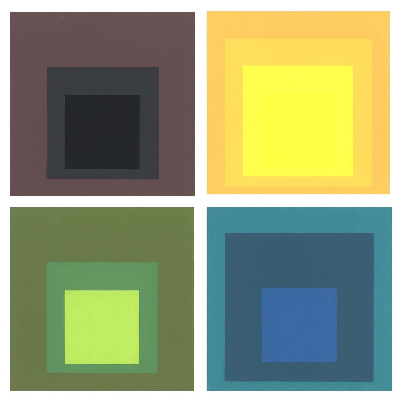 Josef Albers Homage To The Square For Sale