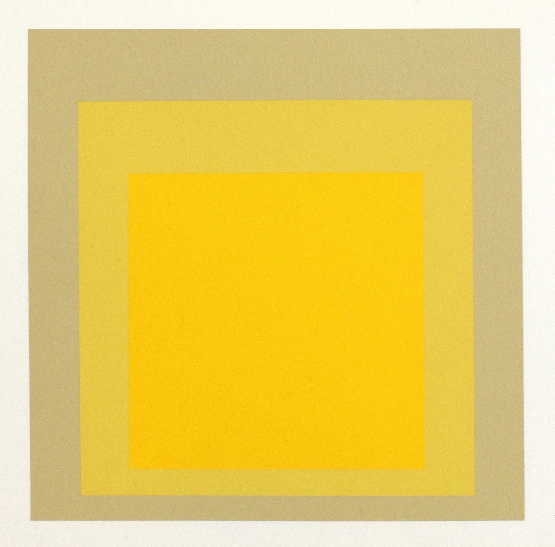 American Josef Albers Homage to the Square Lithographs
