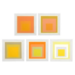 Josef Albers Homage to the Square Lithographs