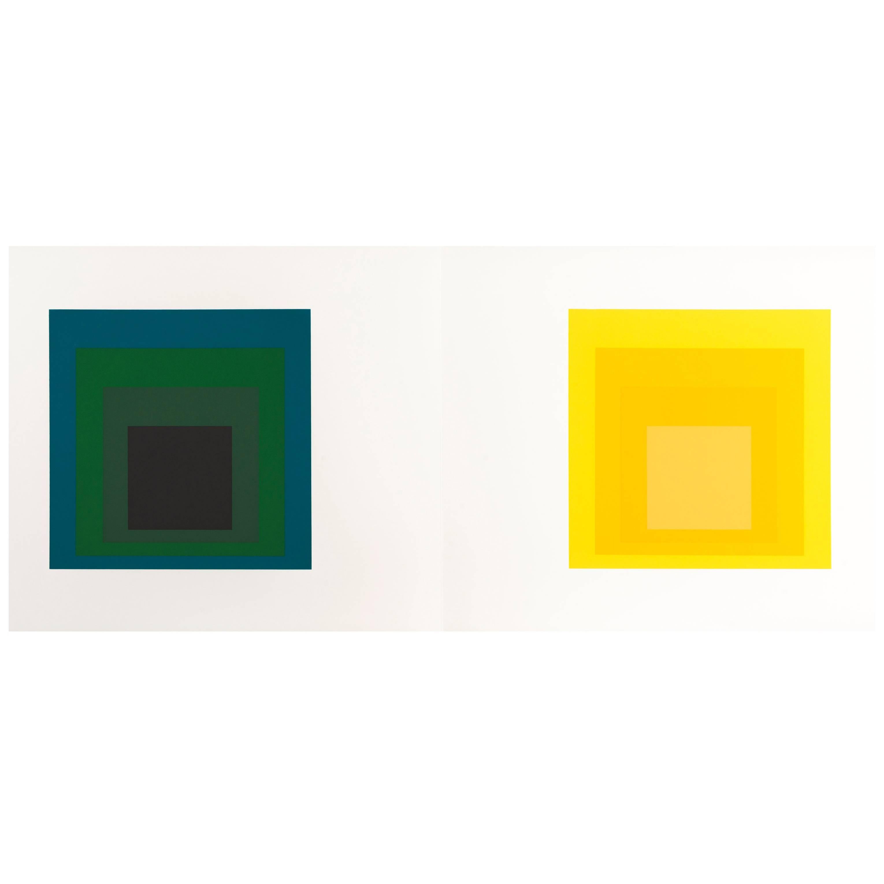 Josef Albers ""Formulation : Articulation"" Portfolio II, Folder 14 im Angebot