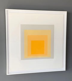 Josef Albers:: "Hommage an das Quadrat":: signierter Siebdruck:: Pace Prints:: 1973