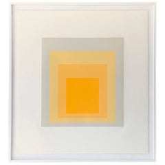 Josef Albers, "Homage to the Square", signed silkscreen, Pace Prints, 1973