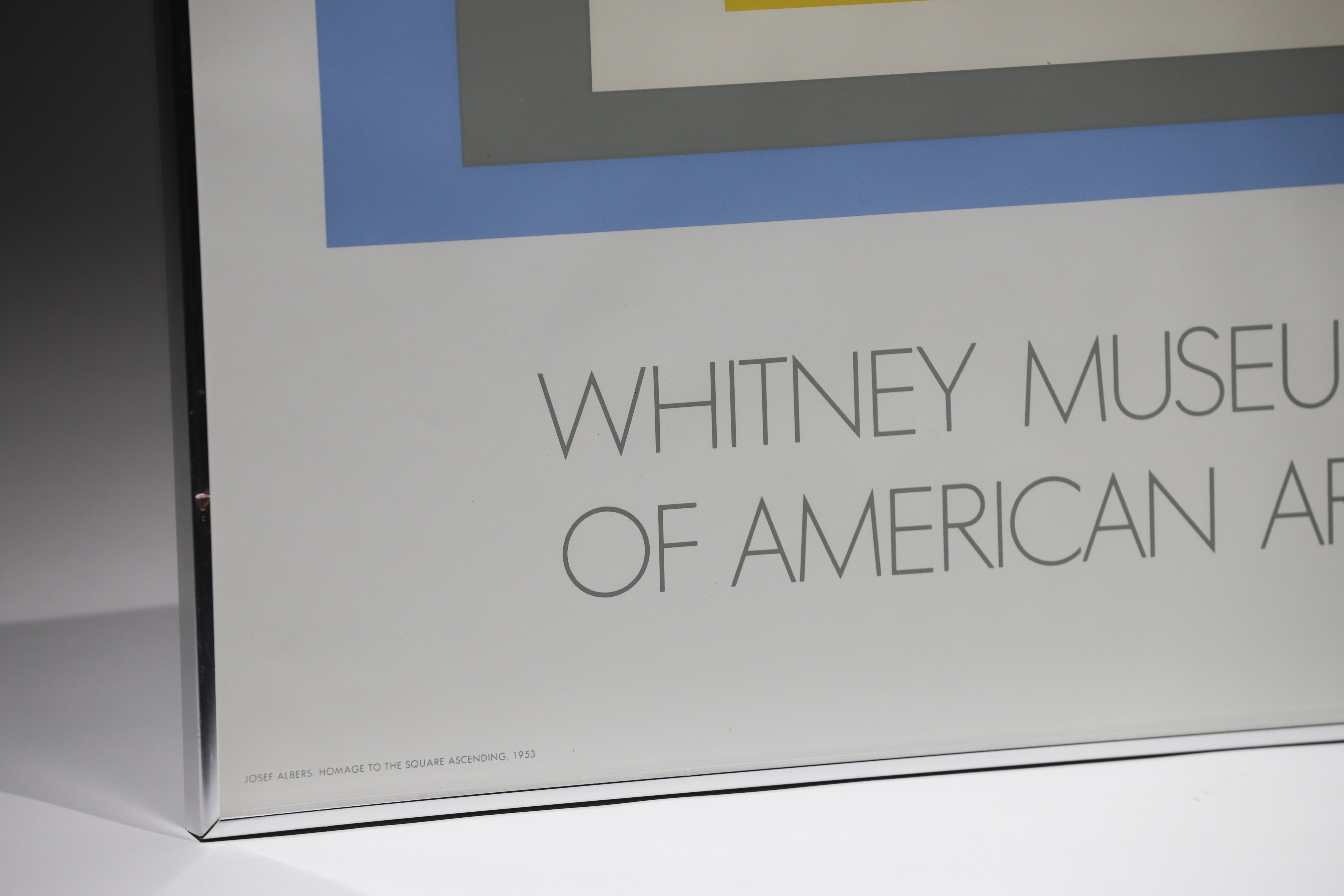 Josef Albers, Hommage à la place : Whitney Museum of American Art, 1972 5