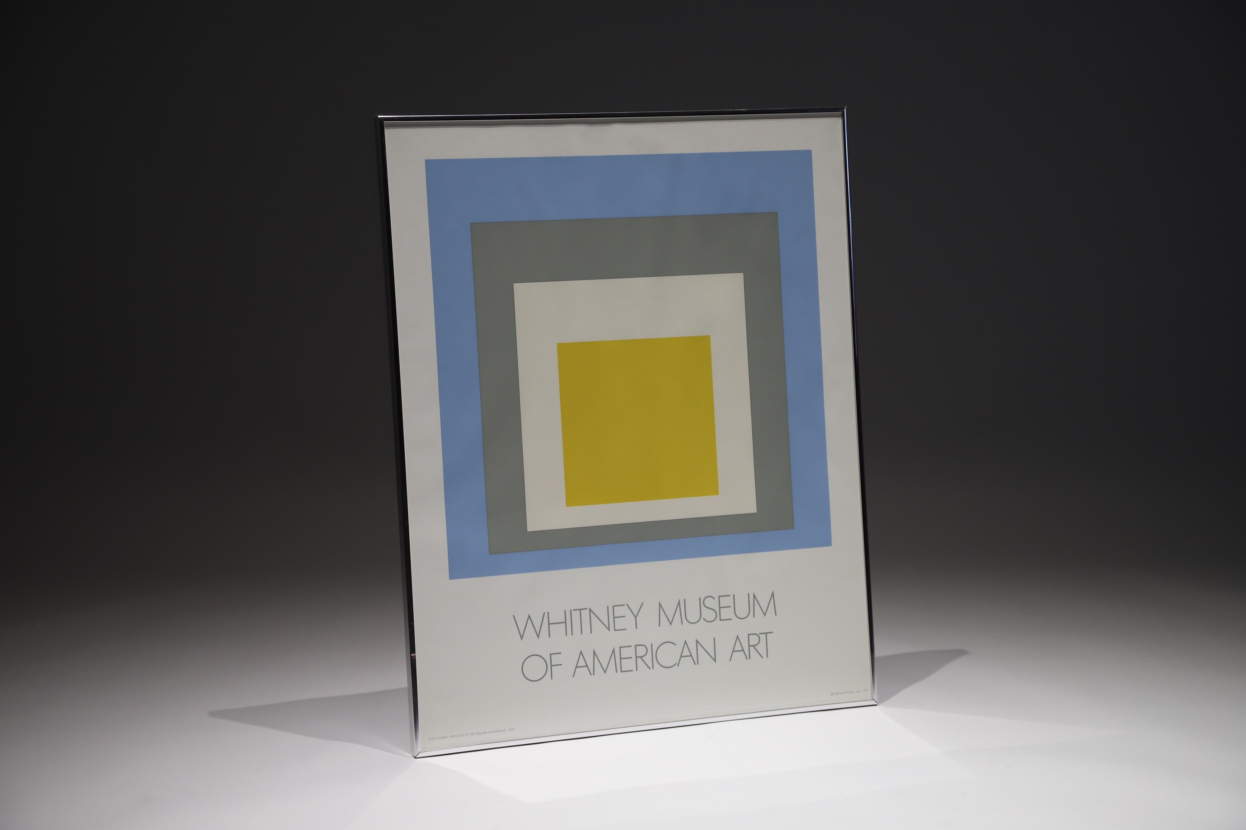 Josef Albers, Hommage à la place : Whitney Museum of American Art, 1972 6