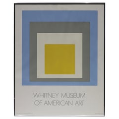 Josef Albers:: Hommage an den Platz Whitney Museum of American Art:: 1972