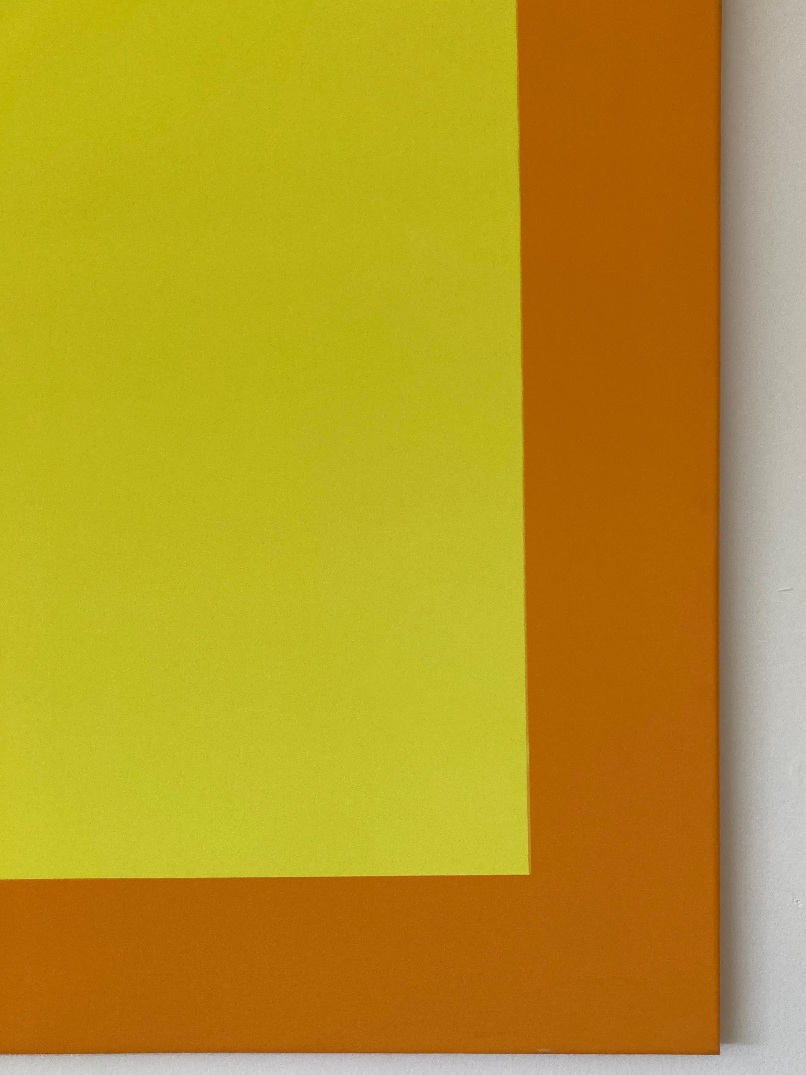XXIe siècle et contemporain Peinture inspirée de Josef Albers 