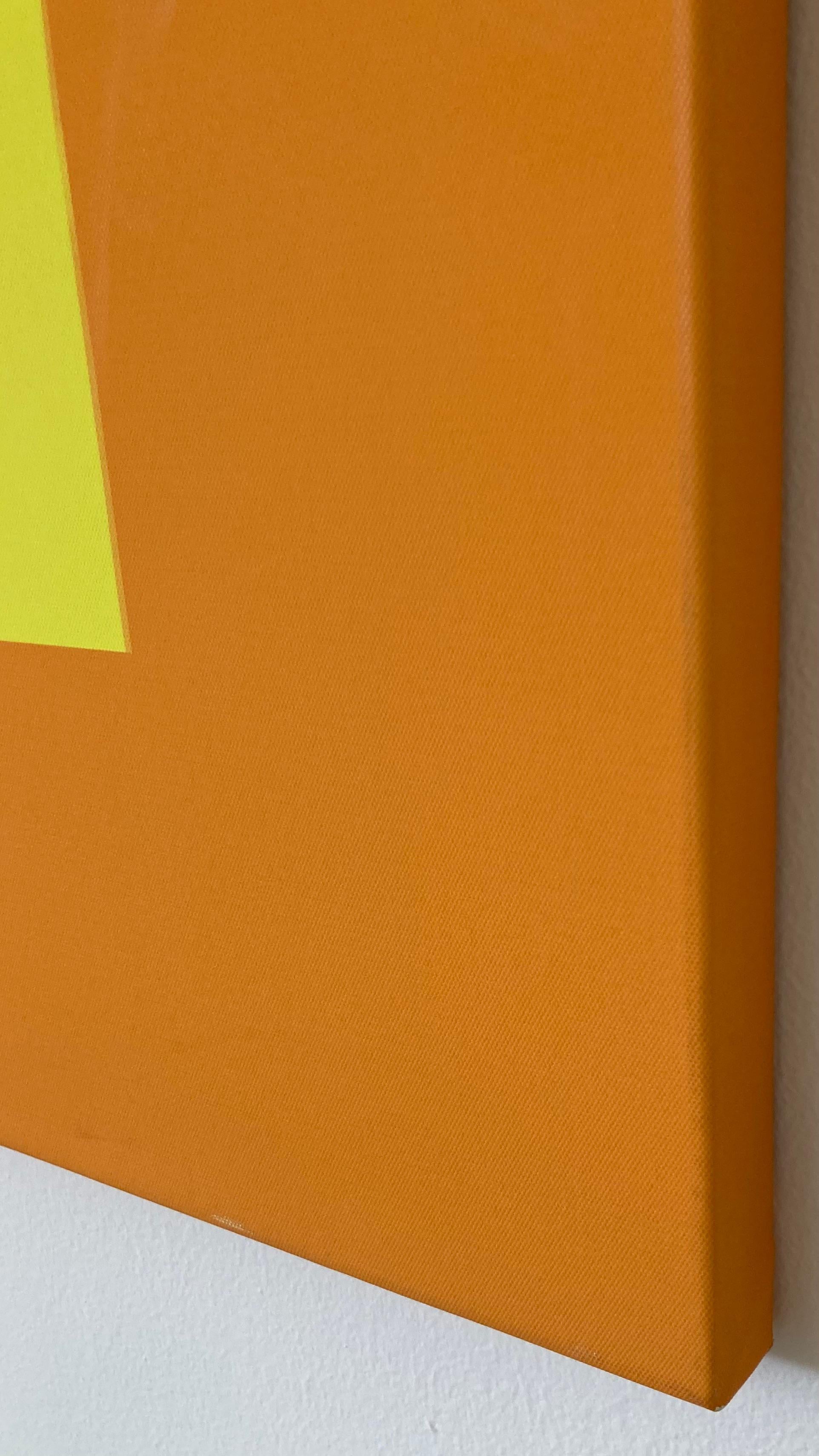 Toile Peinture inspirée de Josef Albers 