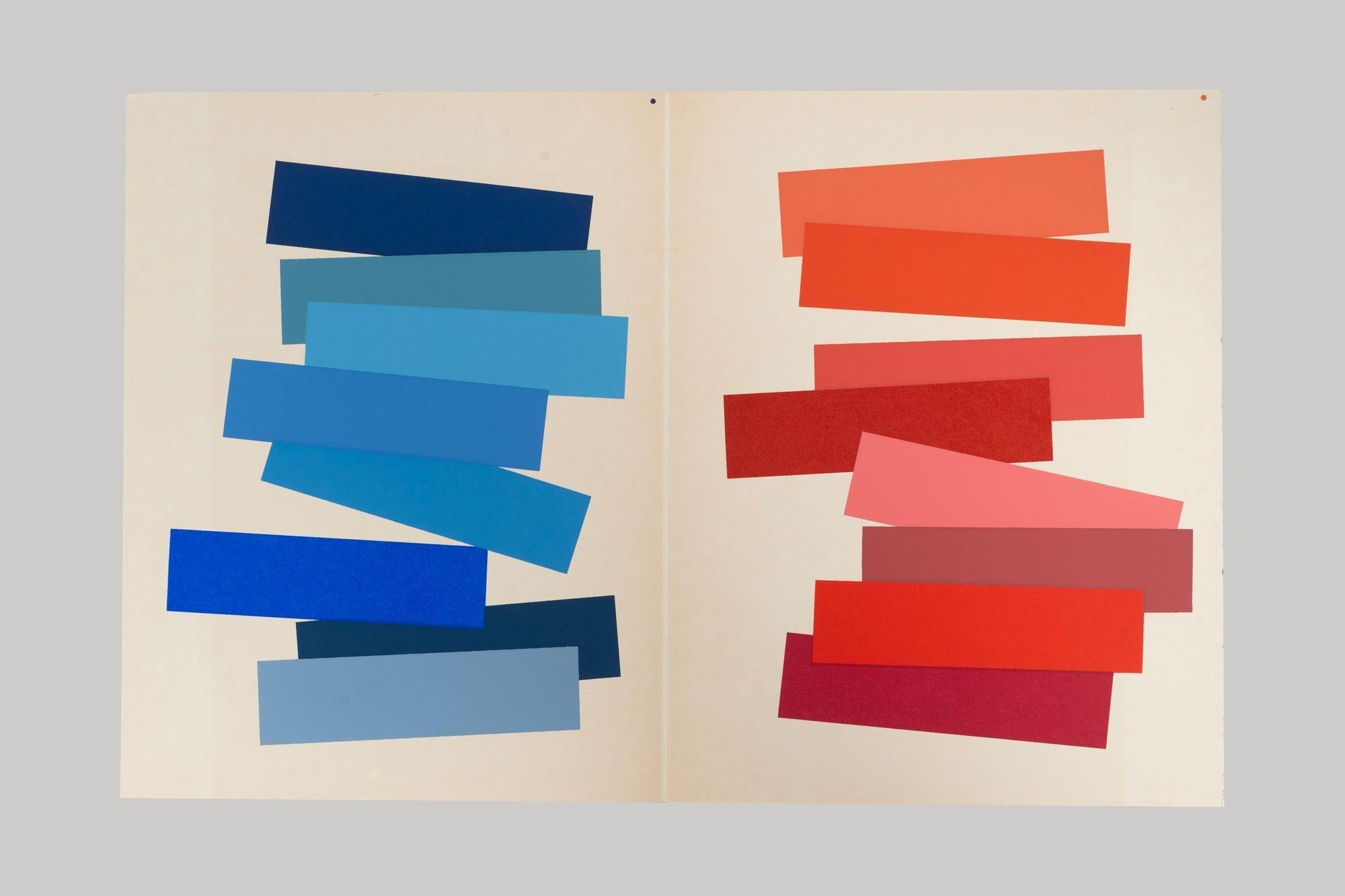 Mid-Century Modern Josef Albers – Interaction of Color (V-3), 1963 For Sale