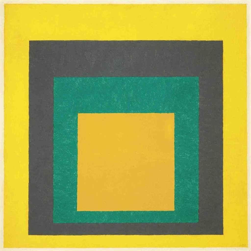 1954
Oil on Masonite
60 x 60 cm
Unique
Signed and dated, lower right

Provenance:
Sidney Janis Gallery, New York.
Galerie Denise René, Paris.
Edward Totah Gallery, London.
Acquired from the above by the present owner.