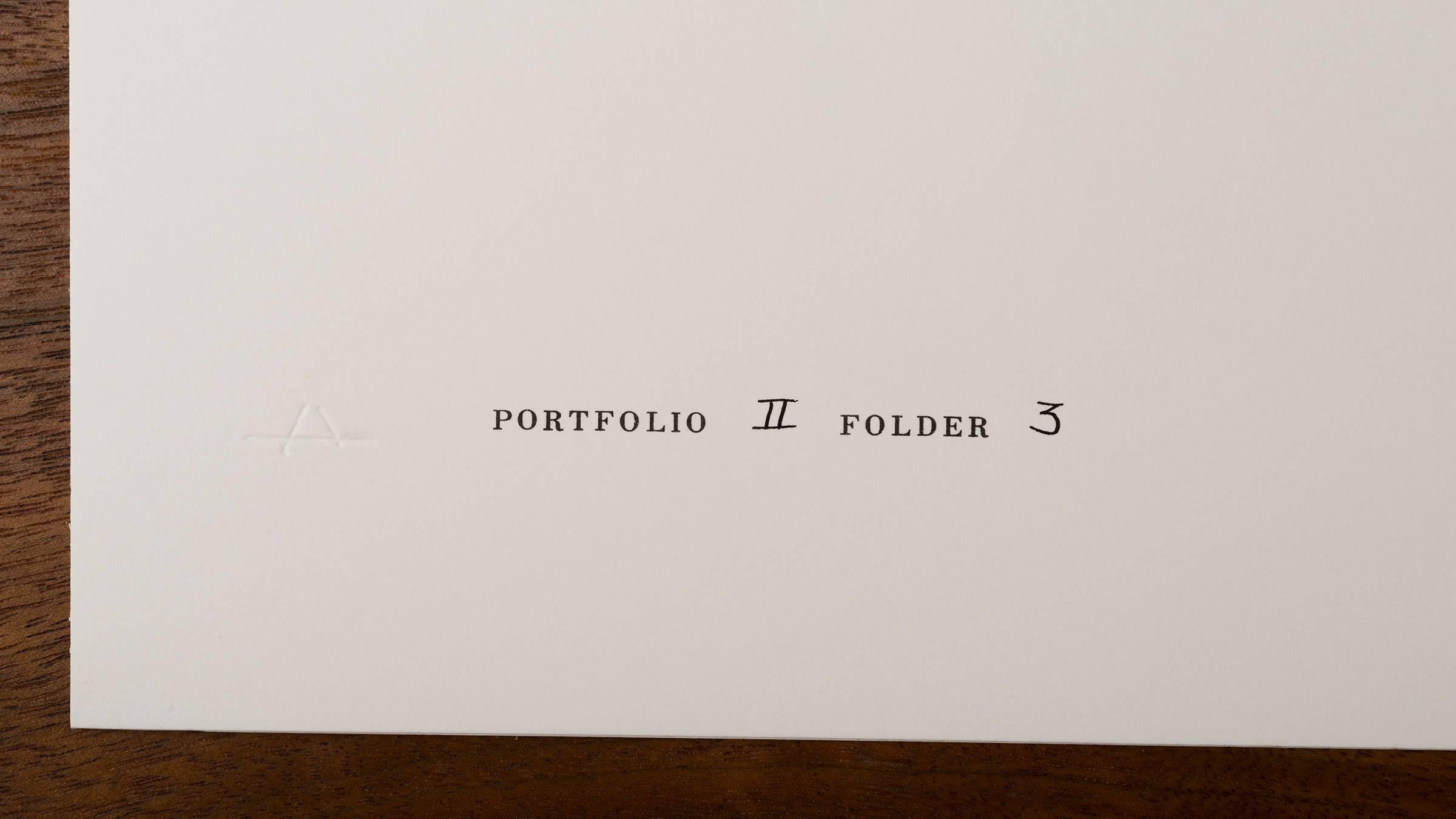 Mid-Century Modern Josef Albers Silk Screen Print For Sale