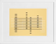 Abstract Framed Silkscreen by Josef Albers