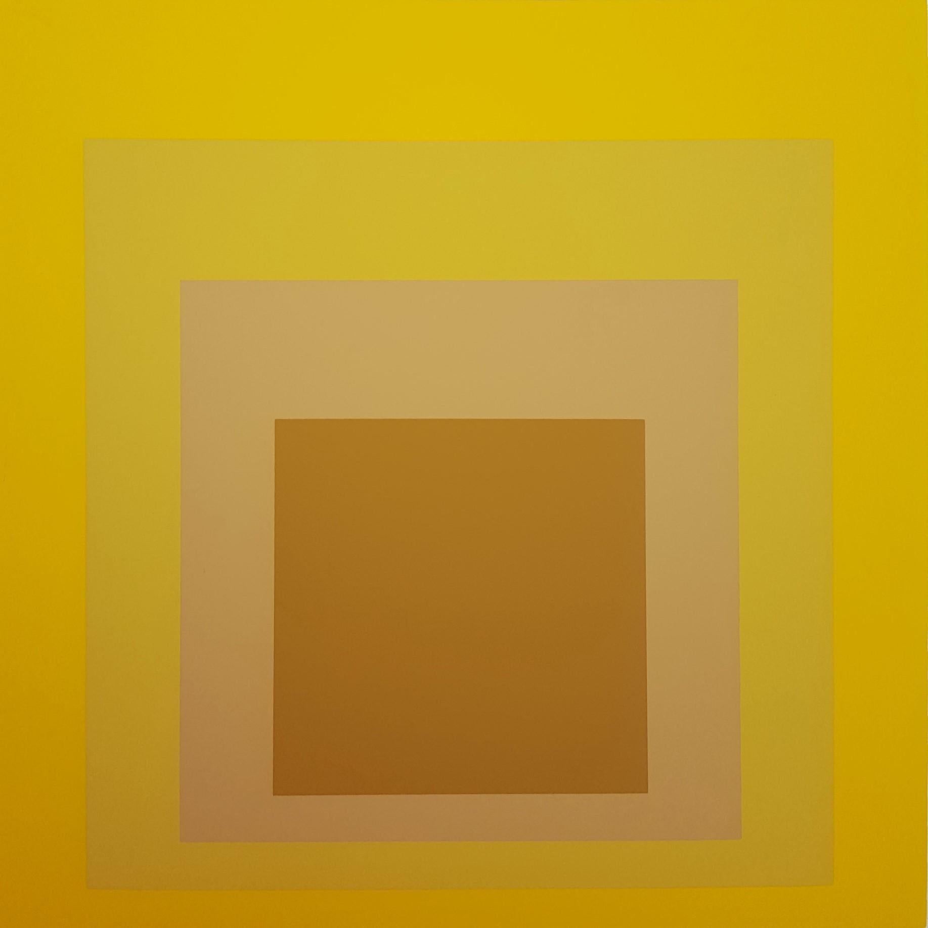 Josef Albers Abstract Print - Allusive