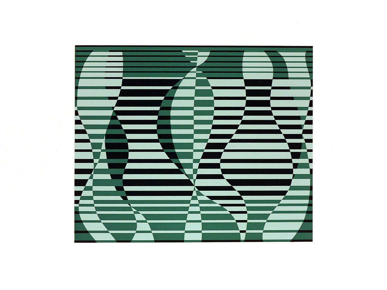 Josef Albers Abstract Print - Formulation : Articulation, Portfolio I, Folder 2