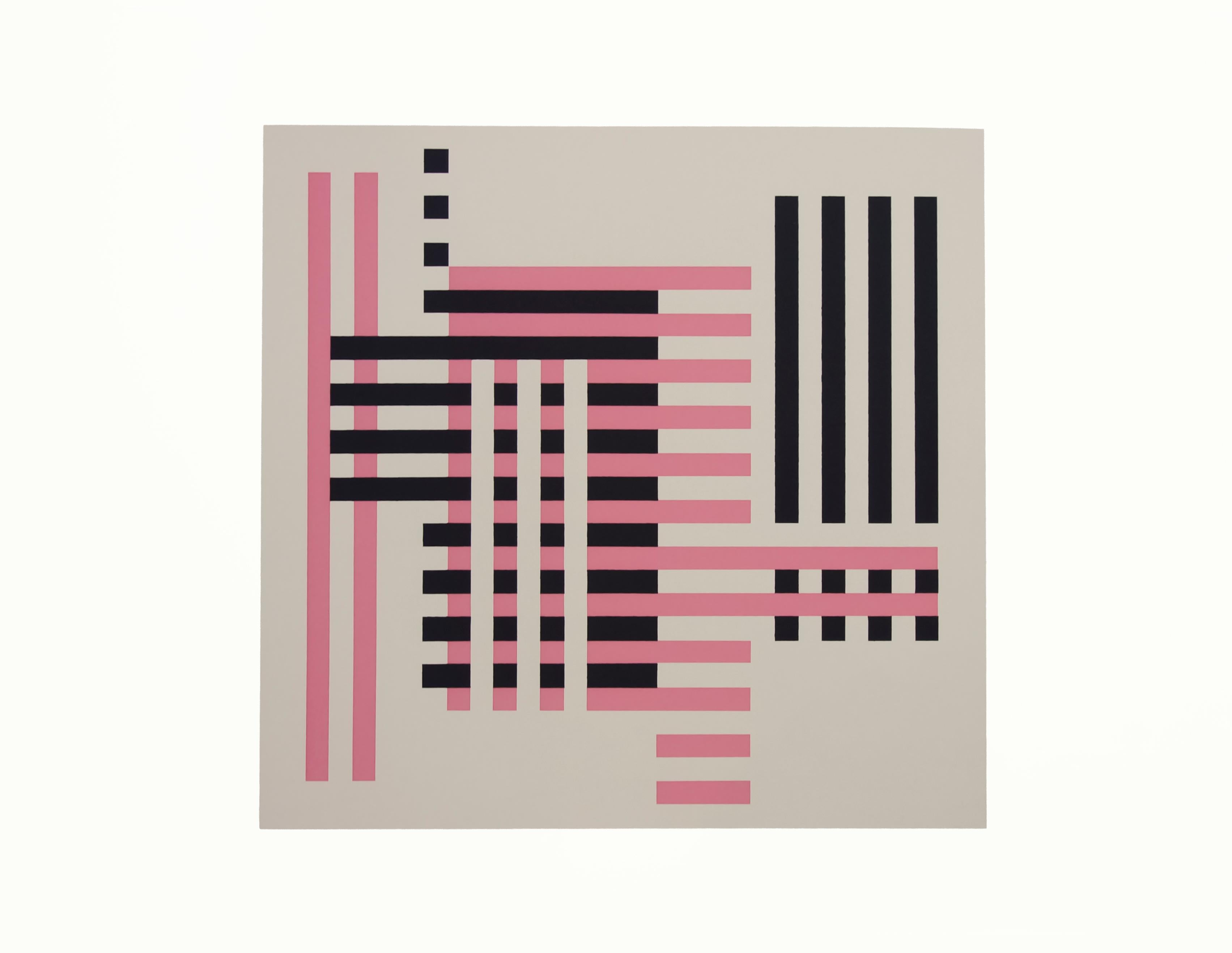 Josef Albers Abstract Print - Formulation : Articulation, Portfolio I Folder 24 (A)