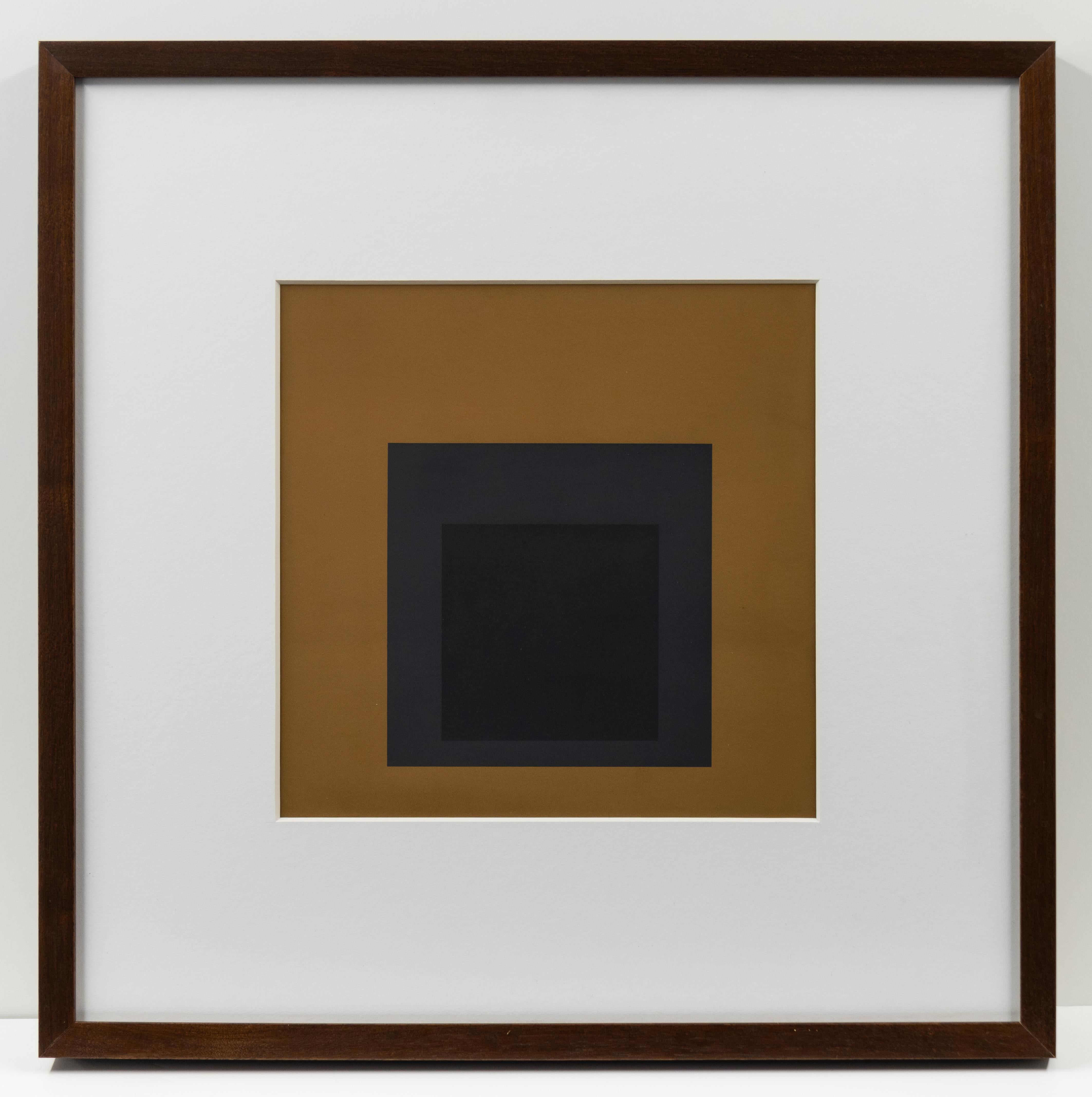 Attic (Sheet from the portfolio 'Die Oberfläche), Josef Albers 2