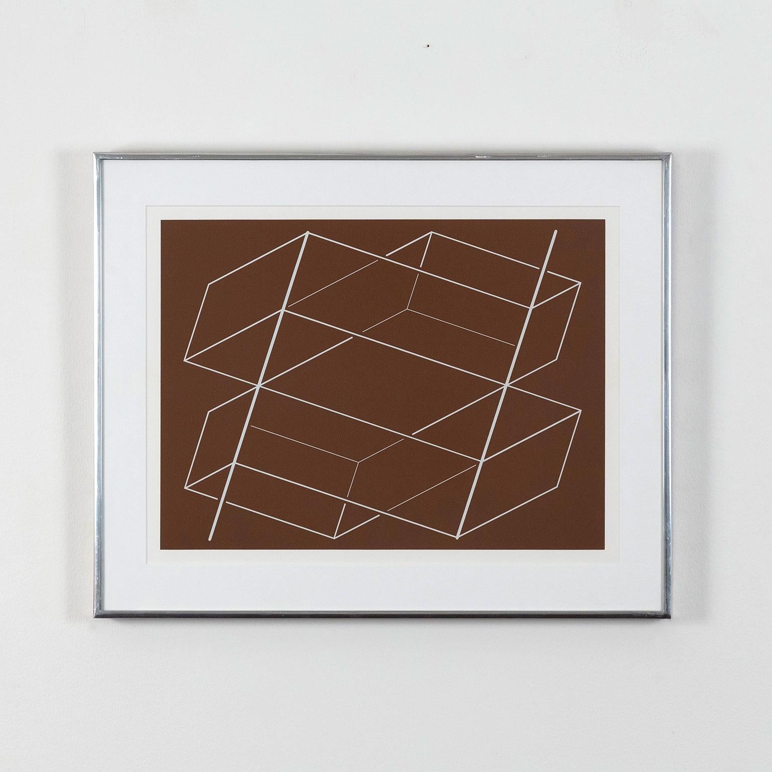Band-/Pfosten – P1, F3, I2 – Print von Josef Albers
