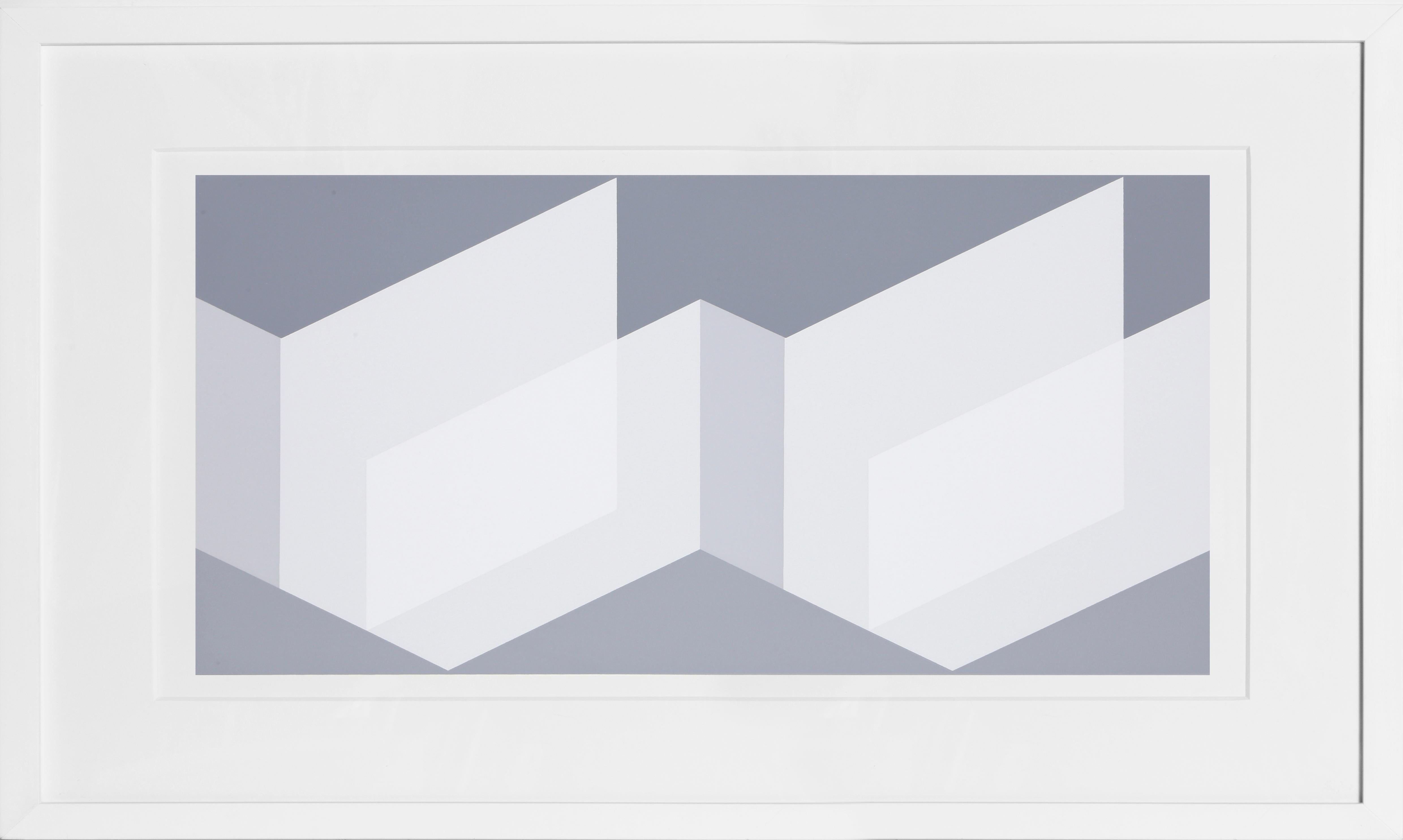 Josef Albers Abstract Print - Biconjugate: Indoor - P2, F23, I1