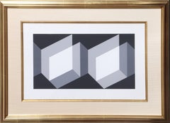 Biconjugate - P1, F27, I2, Silkscreen by Josef Albers