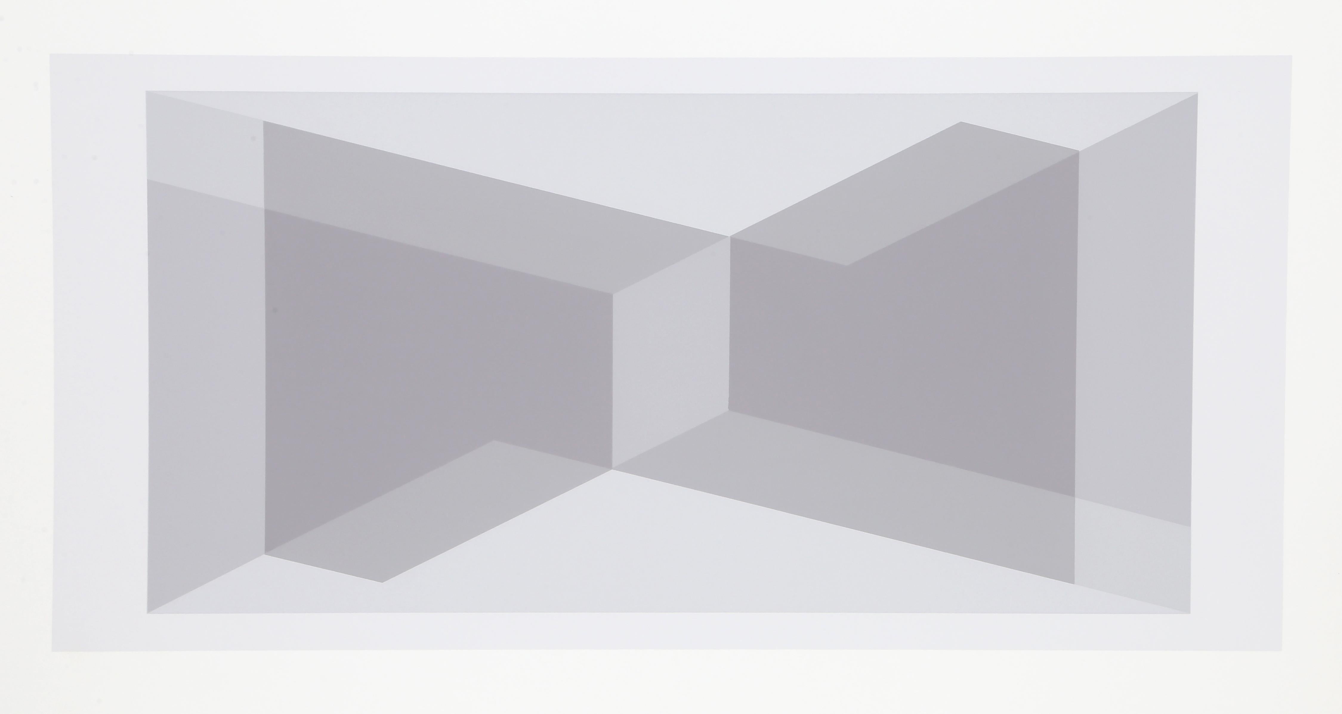 Biconjugate: Vice Versa - P1, F9, I1, Geometric Screenprint by Josef Albers For Sale 1