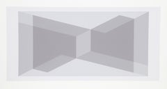 Biconjugate: Vice Versa - P1, F9, I1, Geometric Screenprint by Josef Albers