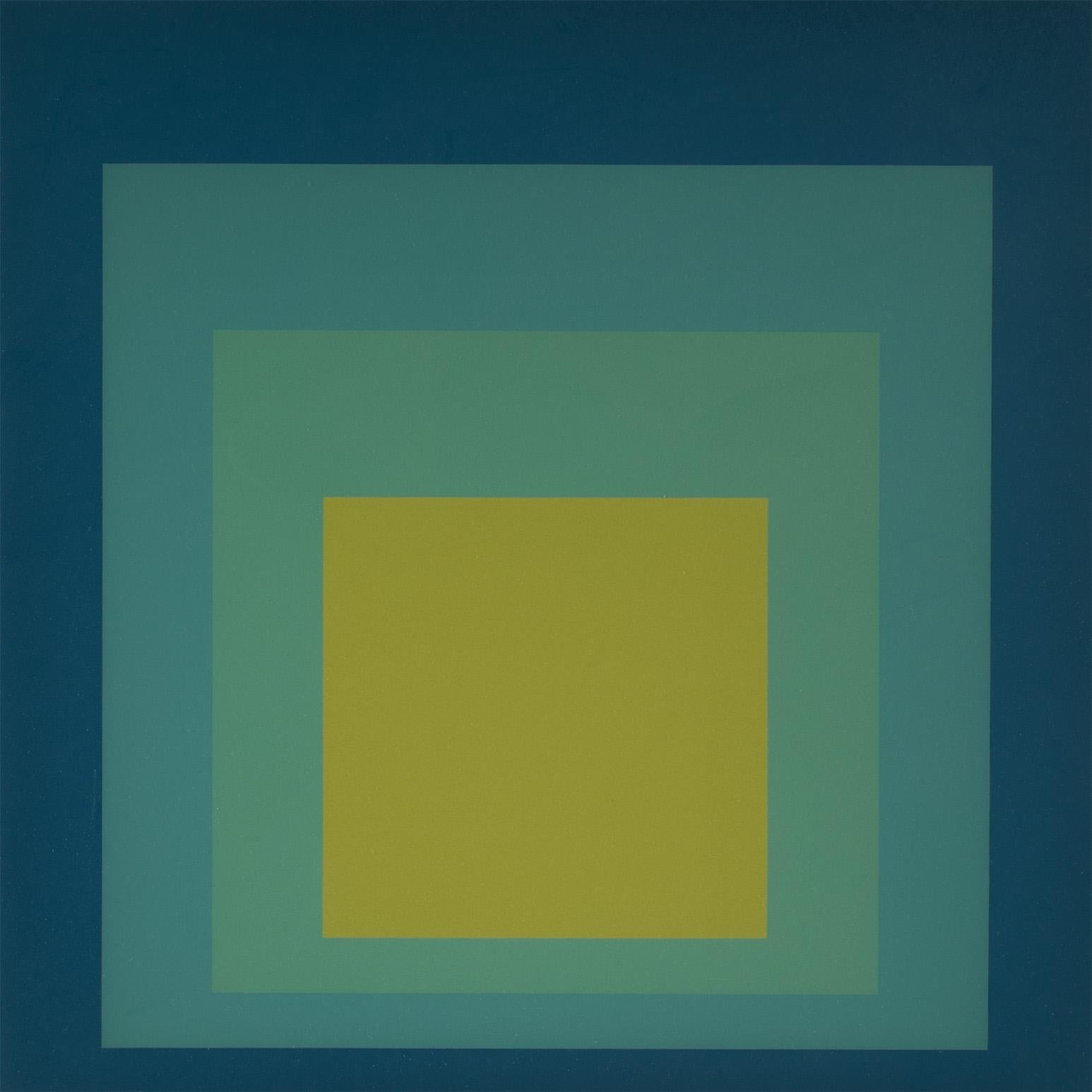 Josef Albers (1888-1976) ist mit zahlreichen Bewegungen verbunden, die die Kunst des 20. Jahrhunderts geprägt haben. Jahrhunderts geprägt haben. Historiker schreiben Albers die Verschmelzung von Elementen der amerikanischen und europäischen