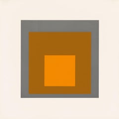 FGa - Albers, quadratisch, orange, grau