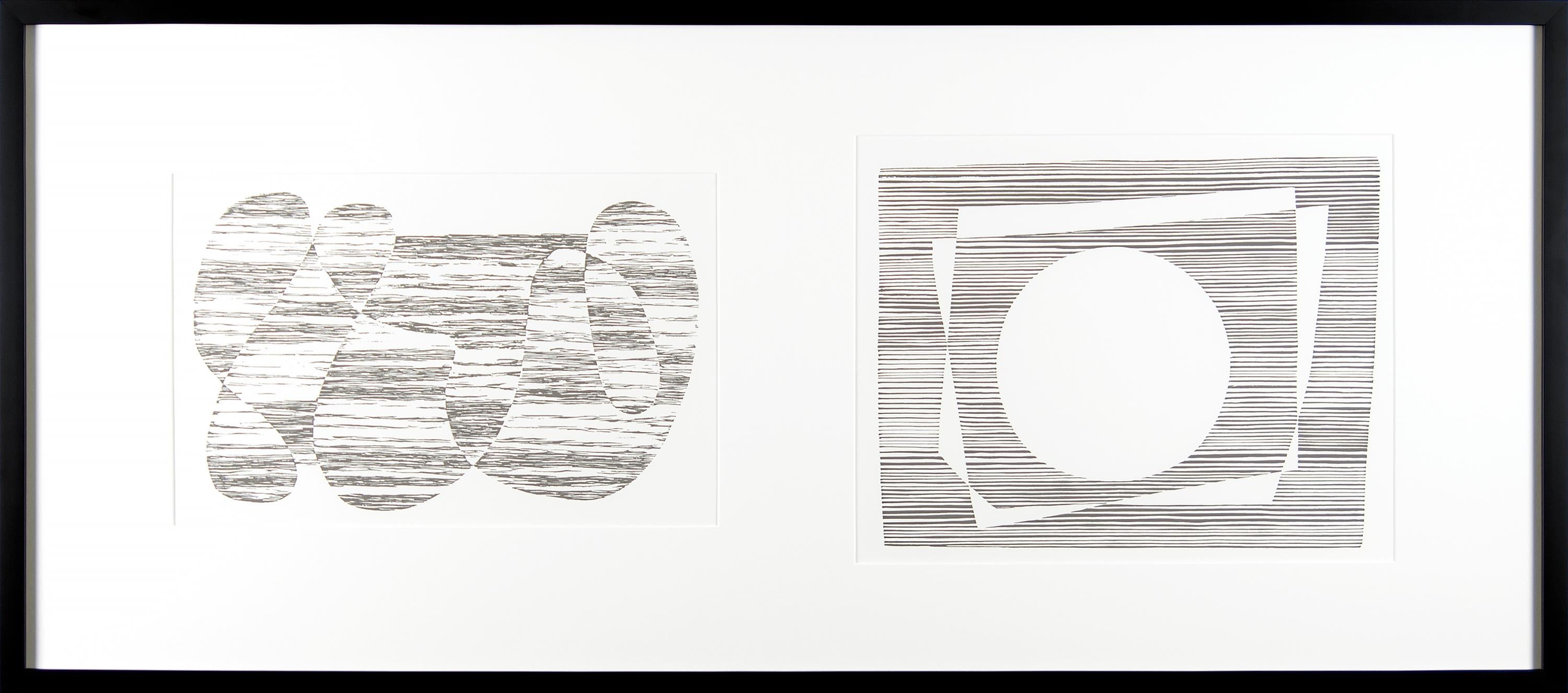 Ohne Titel aus der Formel: Articulation – Print von Josef Albers