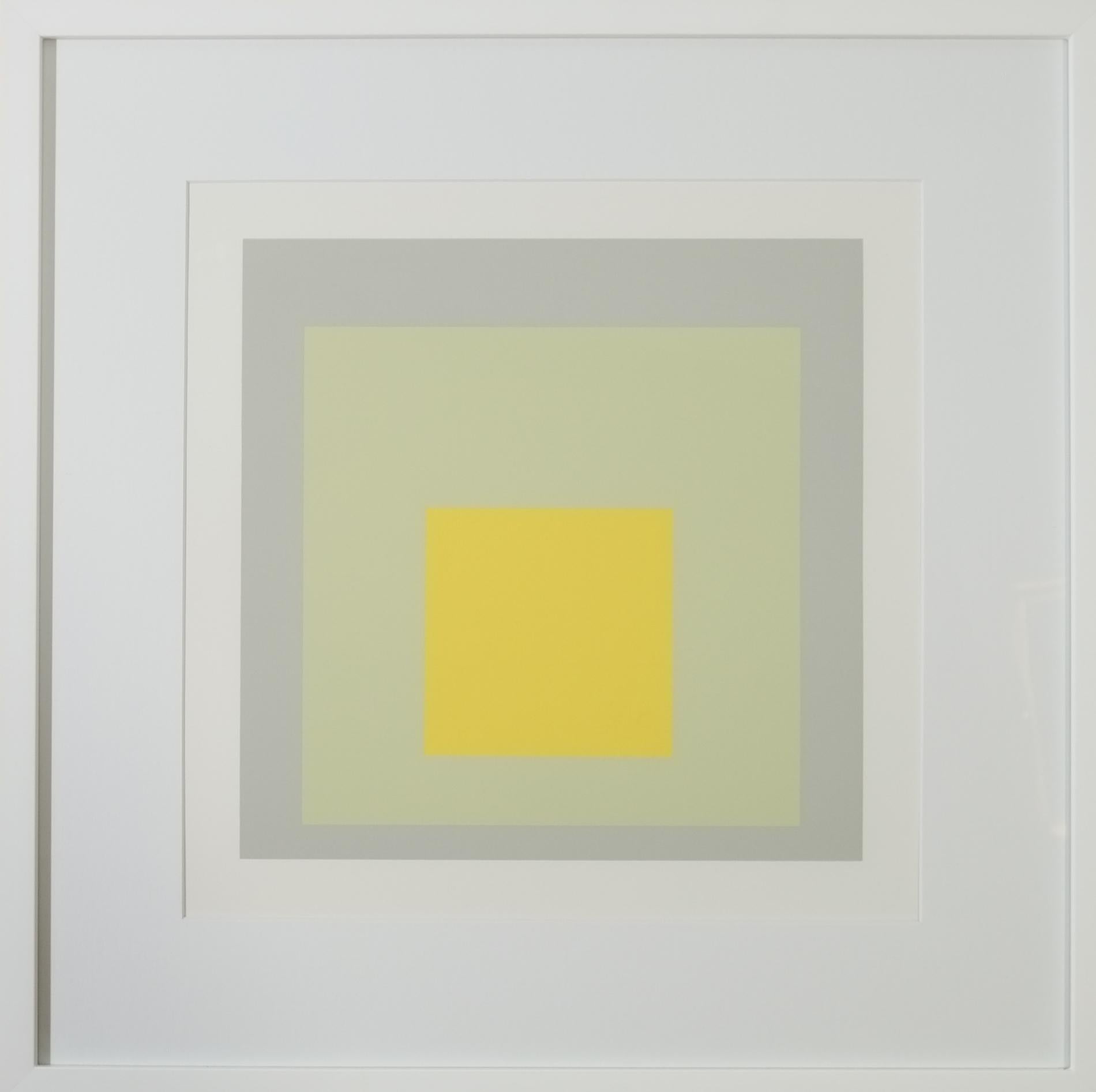 Josef Albers Abstract Print - Homage to the Square