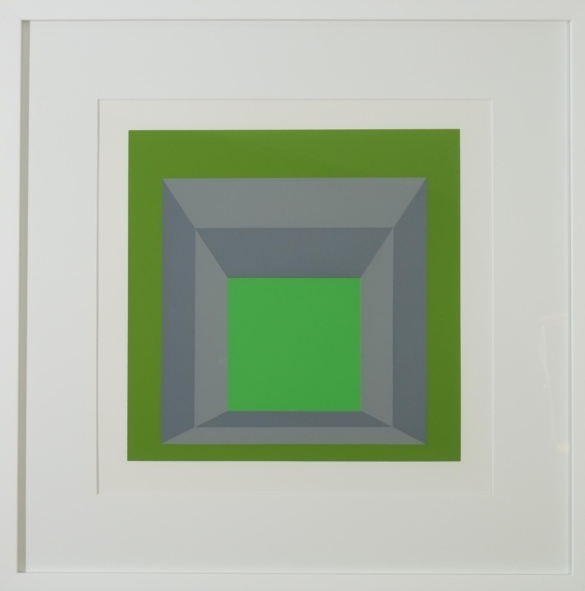 Josef Albers Abstract Print - Homage to the Square PII-F17