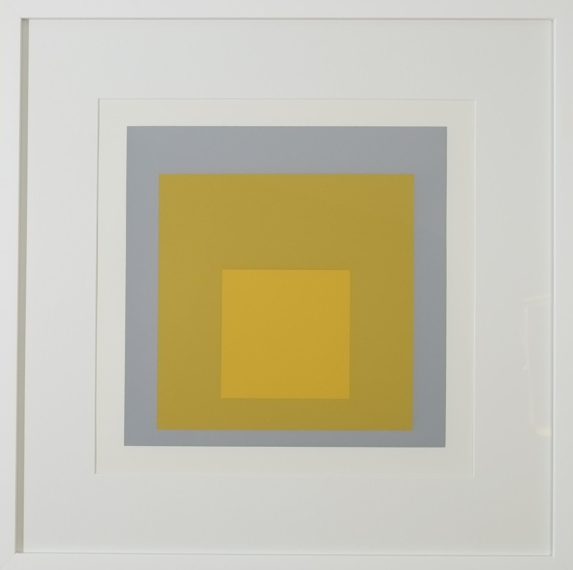 Josef Albers Abstract Print – Homage to the Square – PII-F4