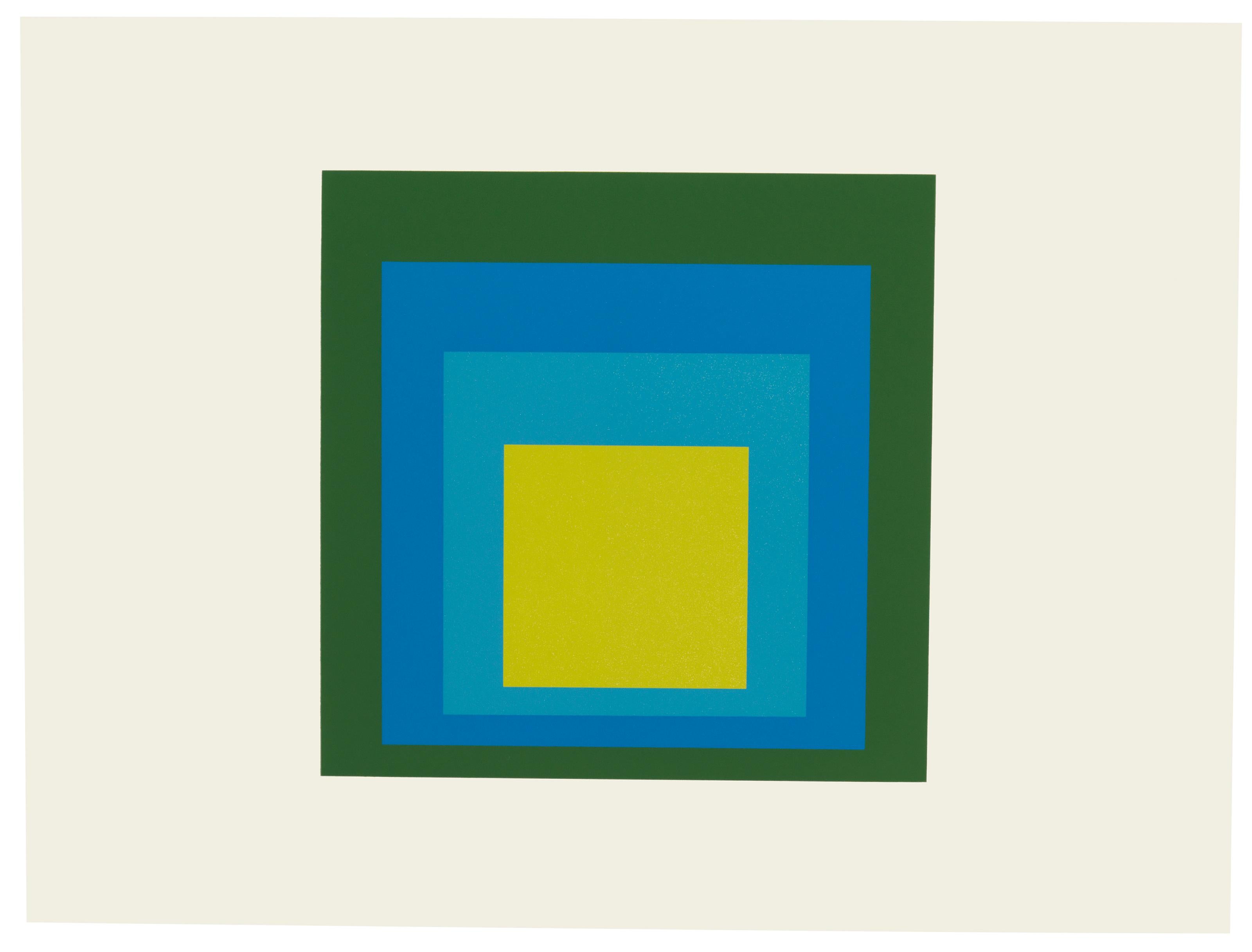 Formulation: Articulation I & II -- Colour Theory, Minimalism by Josef Albers 1