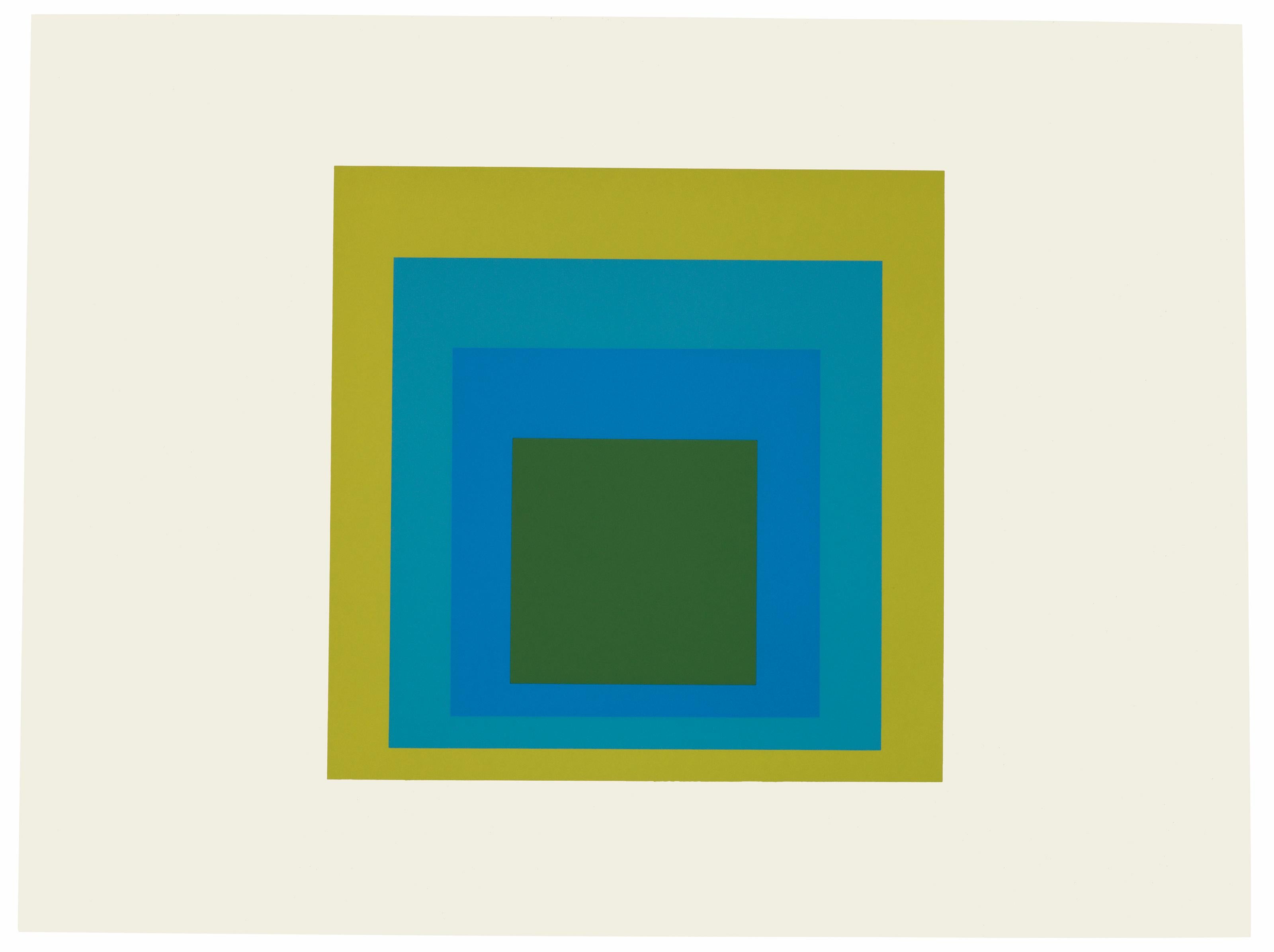 Formulation: Articulation I & II -- Colour Theory, Minimalism by Josef Albers 2